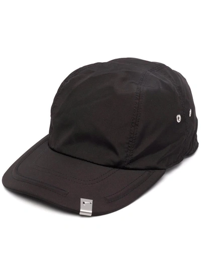 Shop Alyx 1017  9sm Clip-detail Cap In Black