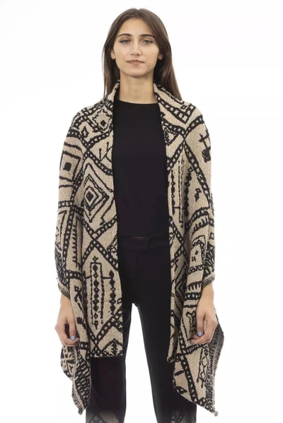 Alpha Studio Brown Acetate Women Scarf In Brown