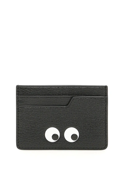 Shop Anya Hindmarch Eyes Cardholder In Black