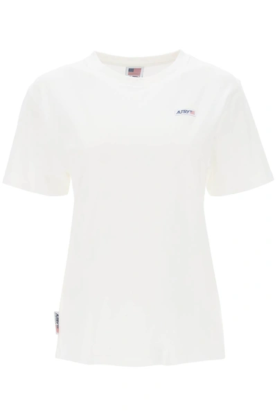 Shop Autry Oversized Icon T-shirt In White