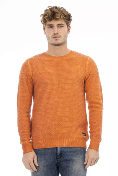 Shop Distretto12 Orange Acetate Sweater