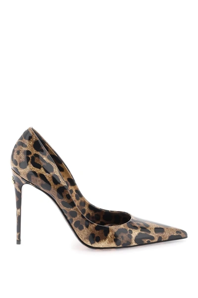 Shop Dolce & Gabbana Animal-print Pumps In Mixed Colours