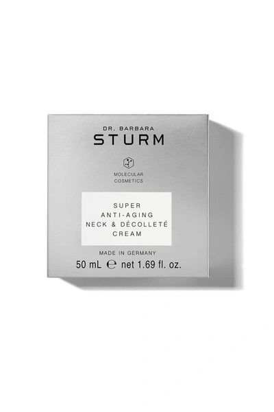 Shop Dr Barbara Sturm Super Anti-aging Neck And Décolleté 50ml In White