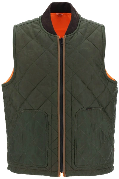 Shop Filson 'eagle Plains' Reversible Vest In Mixed Colours