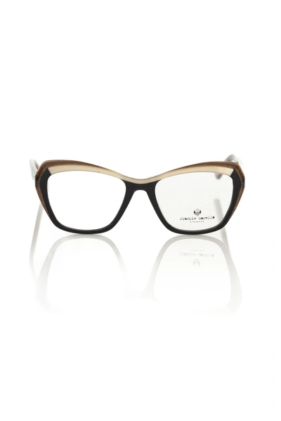 Frankie Morello Black Acetate Frames In Black