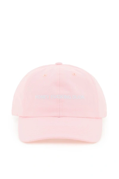Shop Honey Fucking Dijon Baseball Hat In Pink