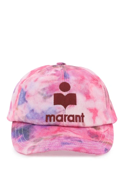 Shop Isabel Marant Tyron Baseball Cap In Mixed Colours