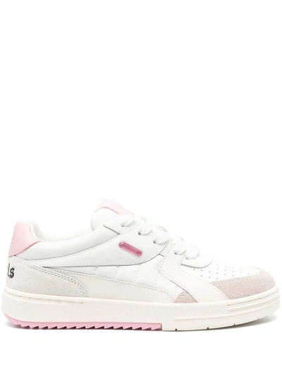 Shop Palm Angels Palm University Low-top Sneakers In Pink