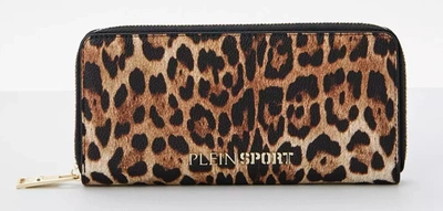 Shop Plein Sport Brown Polyethylene Wallet