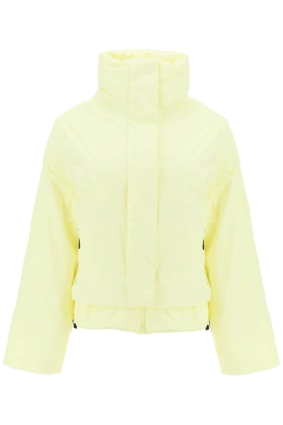 Shop Rains 'fuse W' Lightweight Puffer Jacket In Yellow