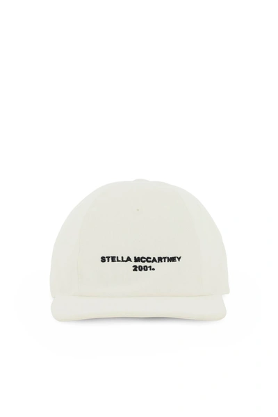 Shop Stella Mccartney Logo Baseball Cap In White