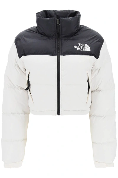 Shop The North Face 'nuptse' Short Down Jacket In Mixed Colours