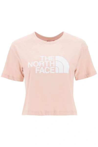 Shop The North Face Logo Print 'easy' T-shirt In Pink