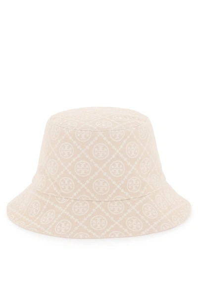 Shop Tory Burch Jacquard T Monogram Bucket Hat In Mixed Colours