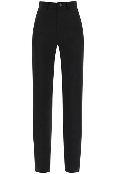 Shop Vivienne Westwood Ray Trousers In Wool Serge In Black