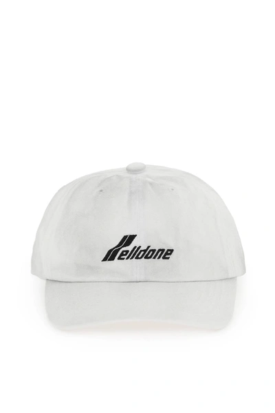 Shop We11 Done Logoed Baseball Cap In White