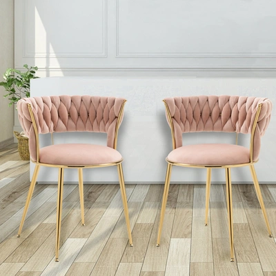 Shop Simplie Fun Accent Chair In Velvet