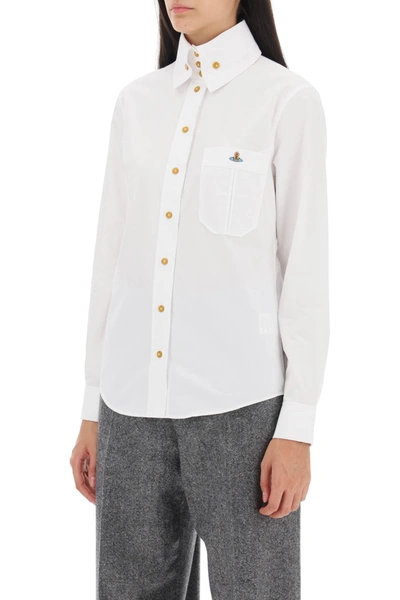 Shop Vivienne Westwood Krall Cotton Shirt