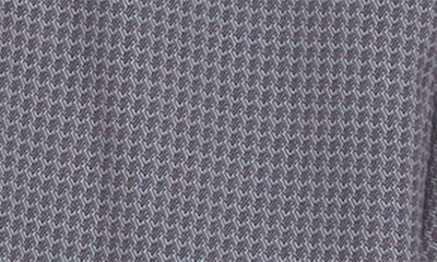 Report Collection Recycled 4-way Mini Geo Print Sport Shirt In Grey