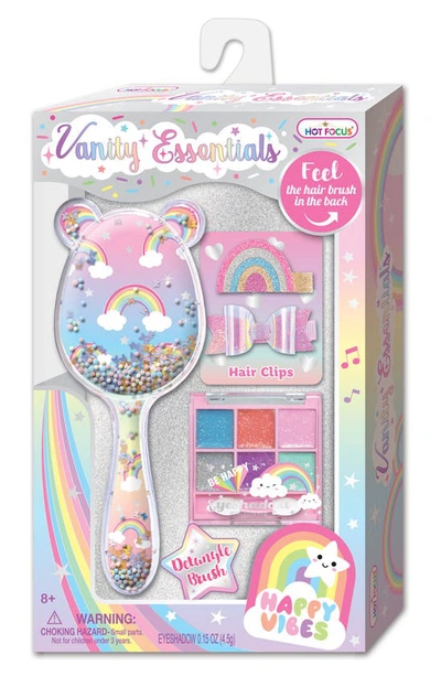Shop Hot Focus Kids' Rainbow Vanity Essentials Assorted Set In Multi