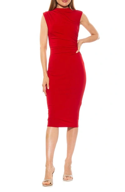 Shop Alexia Admor Jan Bodycon Dress In Red