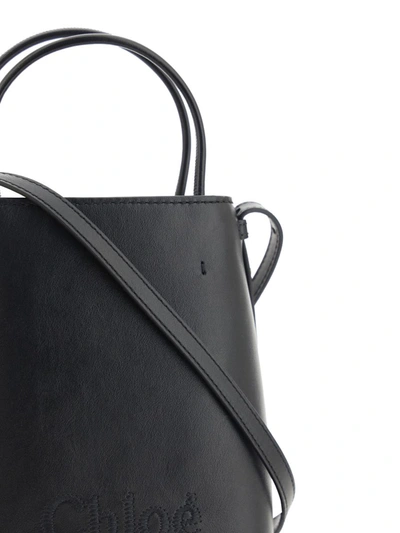 Shop Chloé Bucket Bags In Black