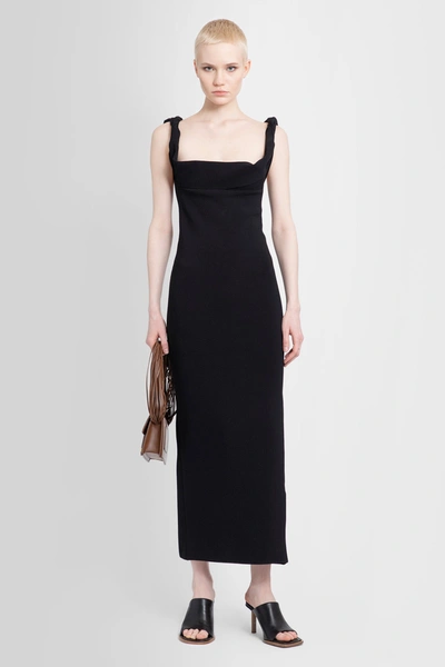 Shop Jacquemus Woman Black Dresses