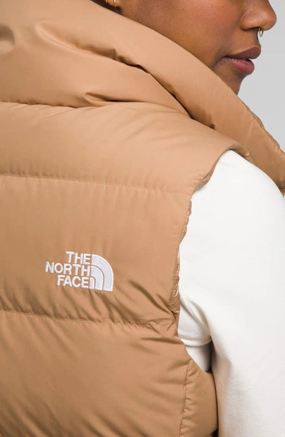 Shop The North Face Gotham Down Puffer Vest In Almond Butter