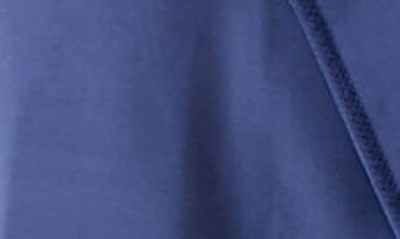 Free People Like Honey Long-sleeve Satin Pajama Shirt In Navy Coat