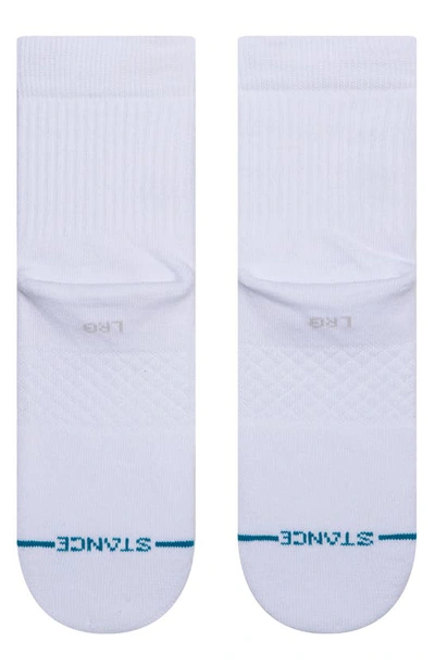 Shop Stance Icon 3-pack Quarter Crew Socks In White