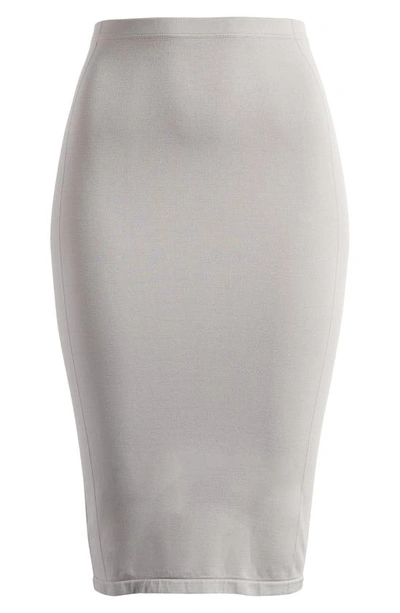 House Of Cb Shahla Pencil Skirt In Grey