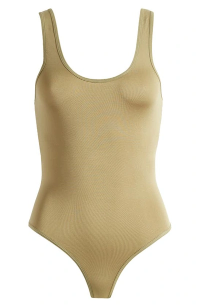 House Of Cb Luca Bodysuit In Khaki
