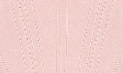 House Of Cb Vivi Underwire Long Sleeve Corset Minidress In Soft Peach
