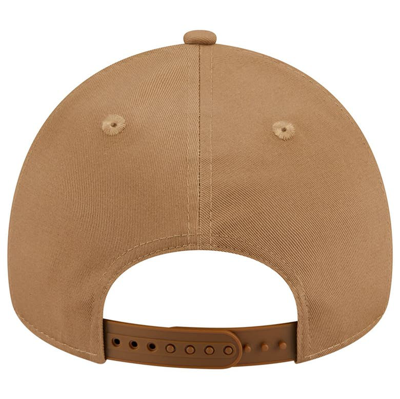 New Era Khaki Chicago Cubs A-frame 9forty Adjustable Hat In Khaki