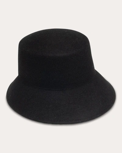 Shop Eugenia Kim Women's Ruby Asymmetric Bucket Hat In Black