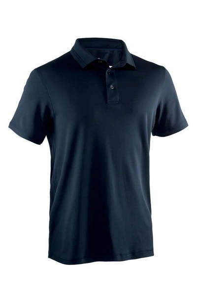 Shop Abacus Clark Golf Polo In Navy