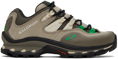 Shop Salomon Brown Xt-quest 2 Sneakers In Falcon/cement/brgtgr