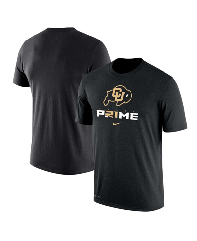 Shop Nike Men's  Deion Sanders Black Colorado Buffaloes Coach Prime Performance T-shirt