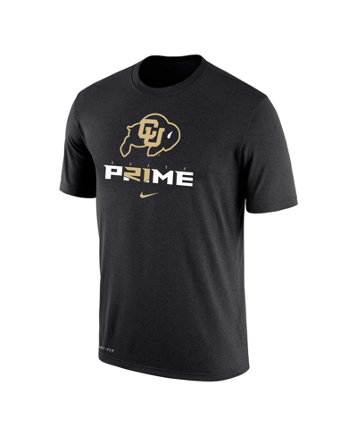 Shop Nike Men's  Deion Sanders Black Colorado Buffaloes Coach Prime Performance T-shirt