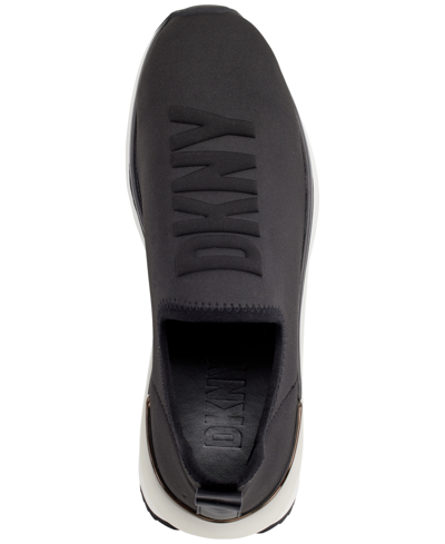 Shop Dkny Alona Slip-on Sneakers In Black