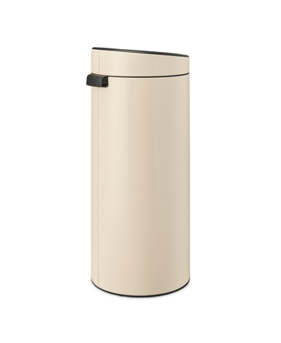 Shop Brabantia Touch Top Trash Can New, 8 Gallon, 30 Liter In Soft Beige