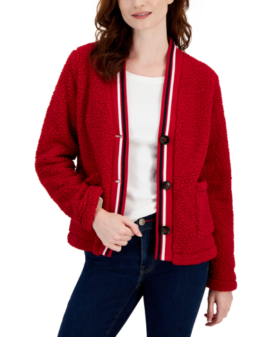 Tommy hilfiger best sale cardigan sweater