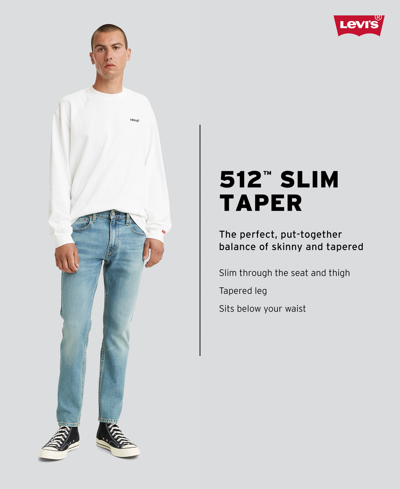 Shop Levi's Men's 512 Slim Tapered Eco Performance Jeans In Summer Girl