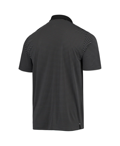 Shop Nike Men's  Black Colorado Buffaloes Stadium Stripe Primary Logo Performance Polo Shirt