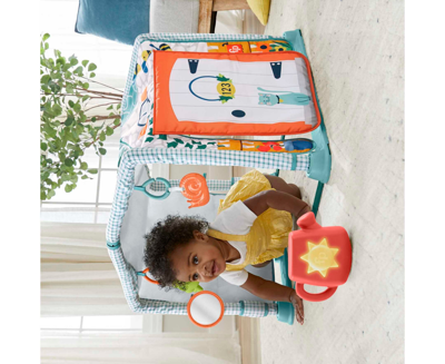 Fisher Price 3-in-1 Baby Gym With Tummy Time Playmat, Tunnel And Toys, Crawl Play Activity Gym In Multi-color
