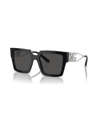 Shop Dolce & Gabbana Women's Sunglasses Dg4446b In Black