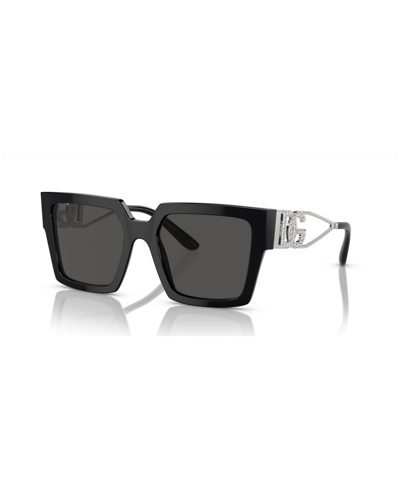 Dolce & Gabbana Dolce&gabbana Woman Sunglasses Dg4446b In Black