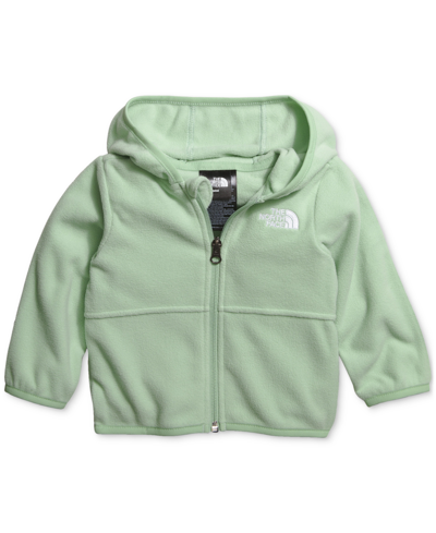 Shop The North Face Baby Glacier Full-zip Hoodie In Misty Sage