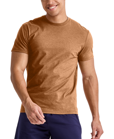 Shop Alternative Apparel Men's Hanes Originals Tri-blend Short Sleeve T-shirt In Brown