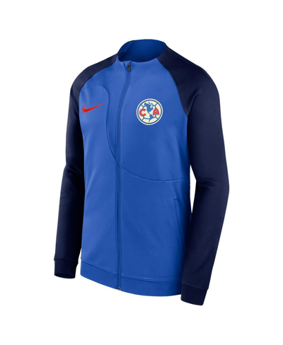 Shop Nike Big Boys  Blue Club America 2023/24 Academy Pro Anthem Raglan Performance Full-zip Jacket